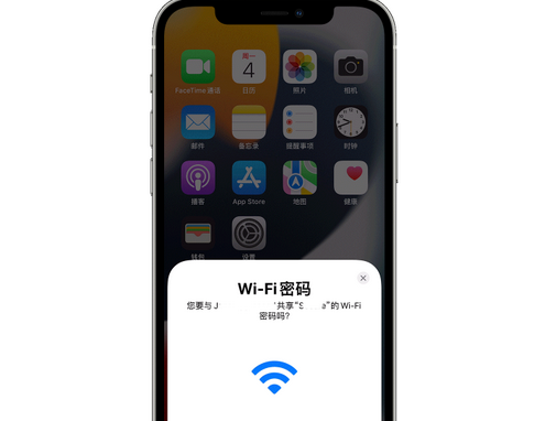 袁州苹果15维修店分享iPhone15如何共享Wi-Fi密码 